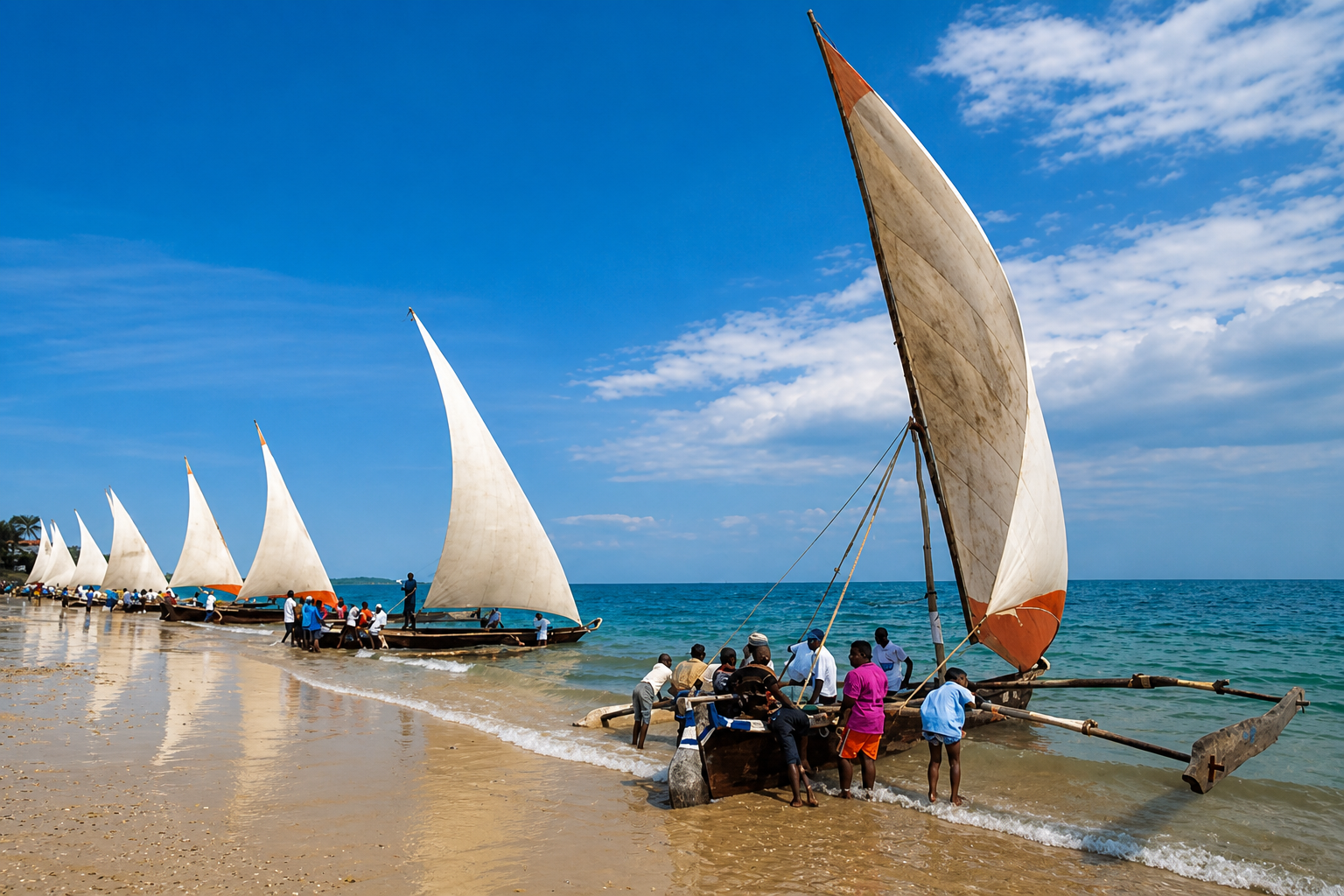 Dhow race Zanzibar